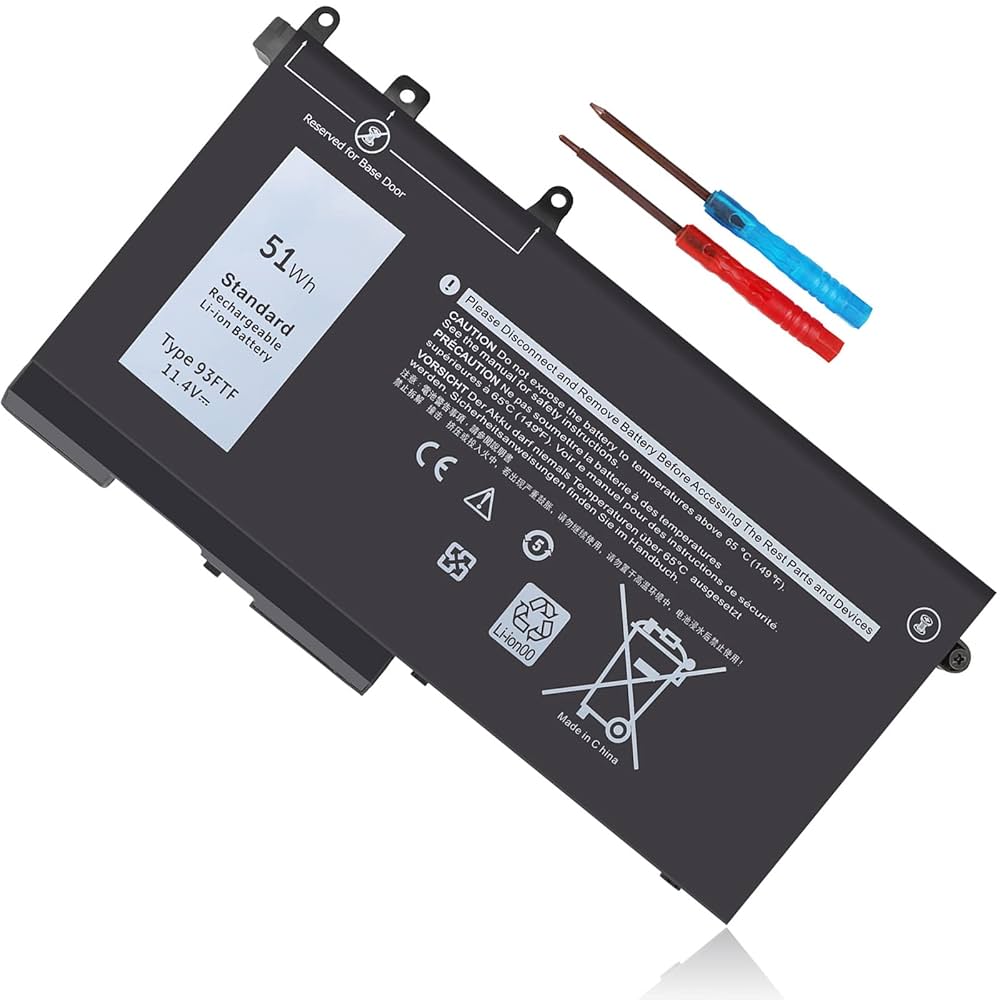DELL 純正未使用バッテリー　93FTF　新品　Latitude等に Latitude（Dell） 中古 純正 未開封 DELL ノートパソコン用